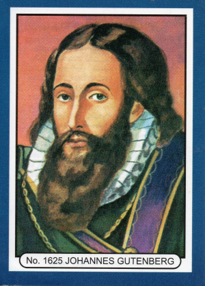 Biografia Johannes Gutenberg
